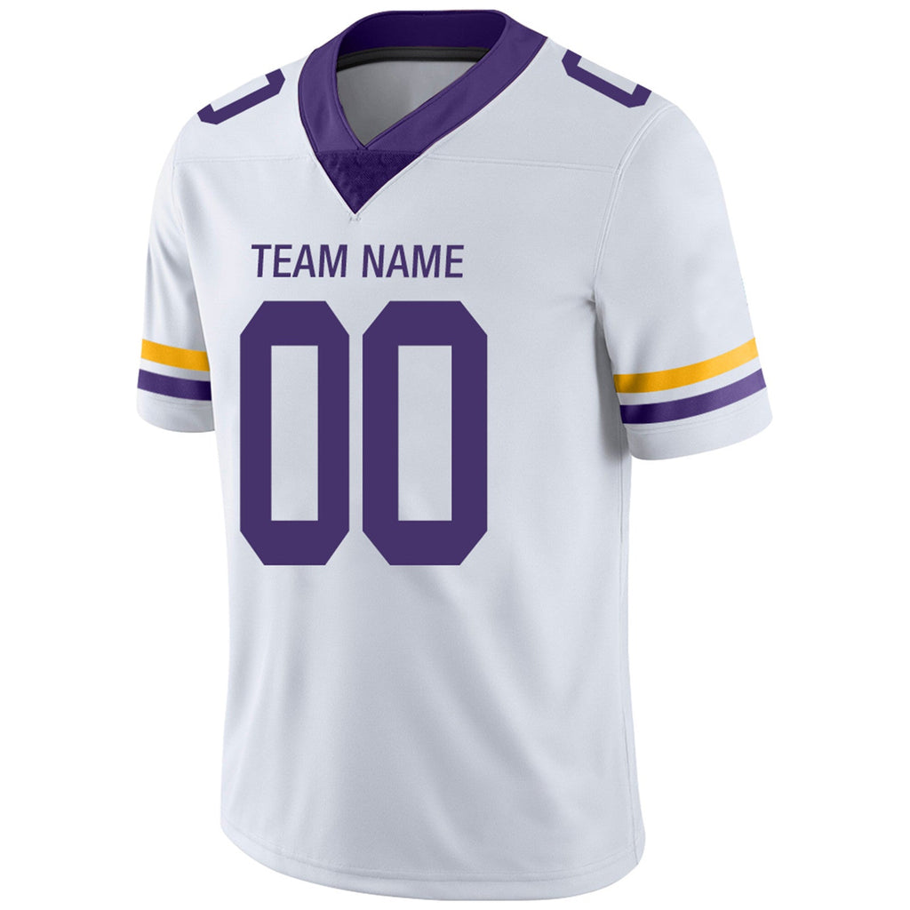 Custom Purple MIN Football Shirt Top