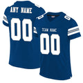 Custom Blue IND Football Shirt Top