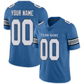 Custom Blue DET Football Shirt Top