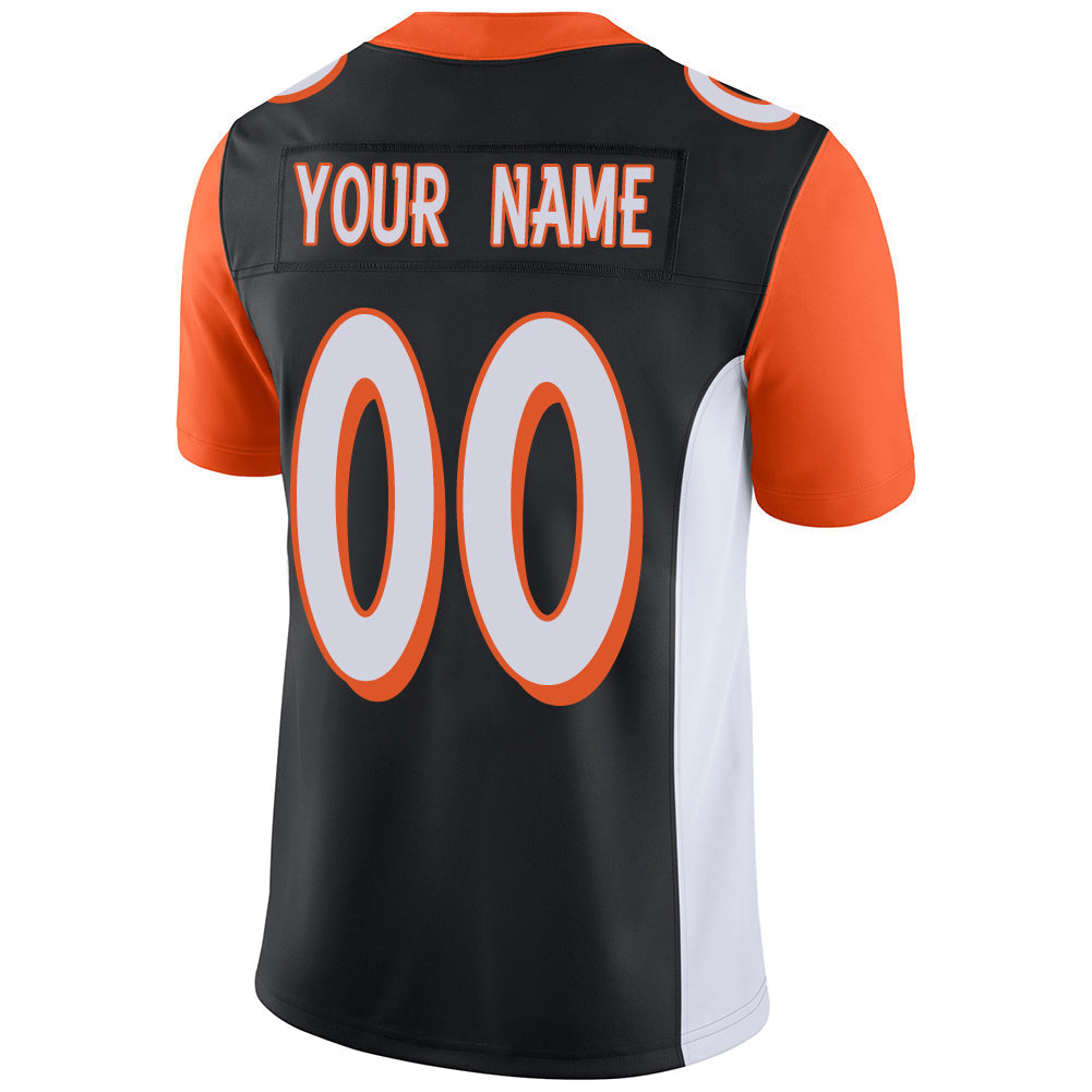 Custom Black Football Shirt Top