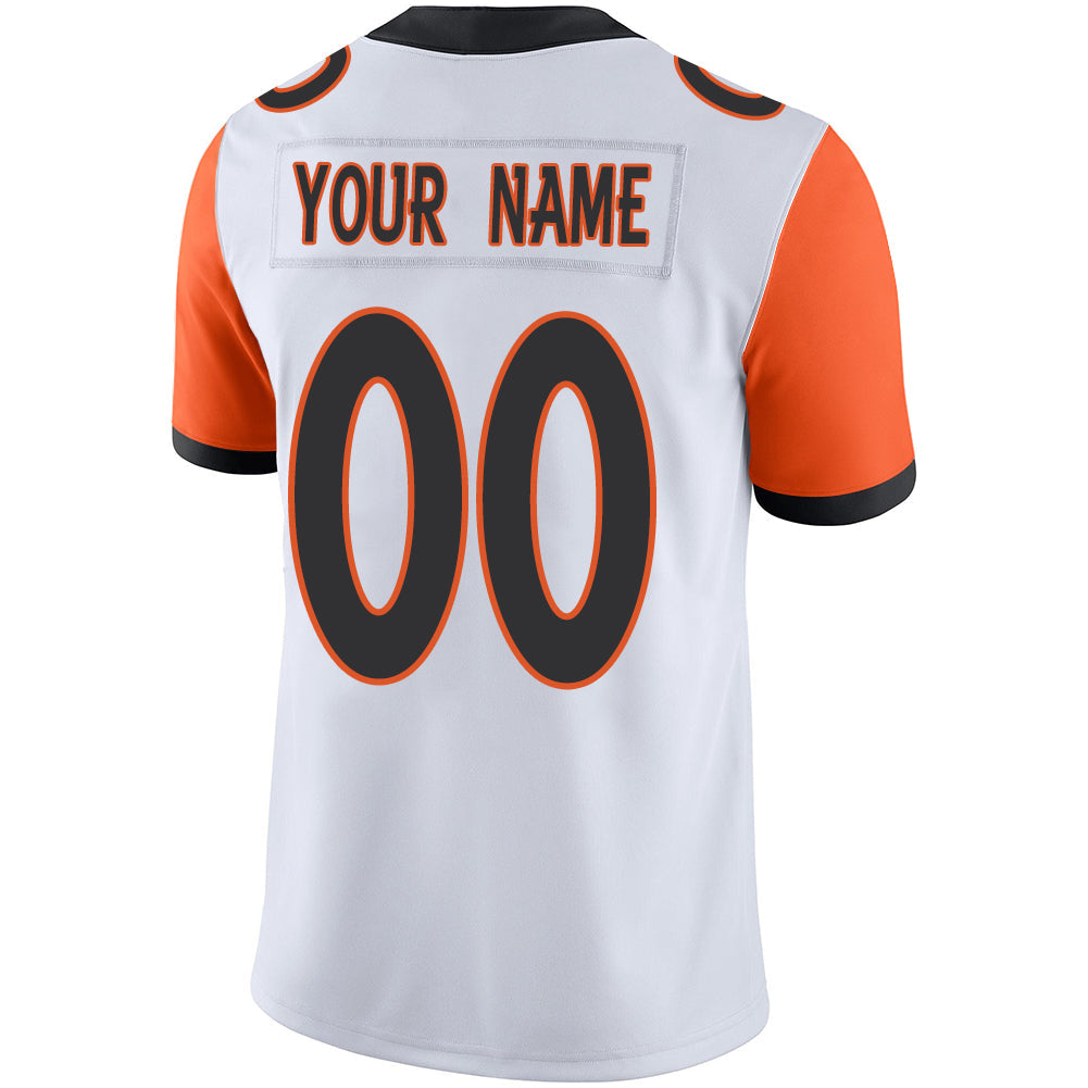Custom White Football Shirt Top