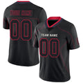 Custom Black NE Football Shirt Top