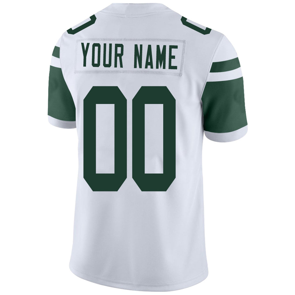 Custom Green NYJ Football Shirt Top