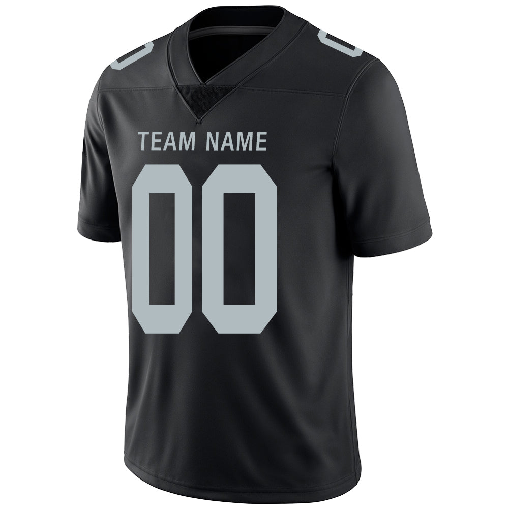 Custom Black LV Football Shirt Top