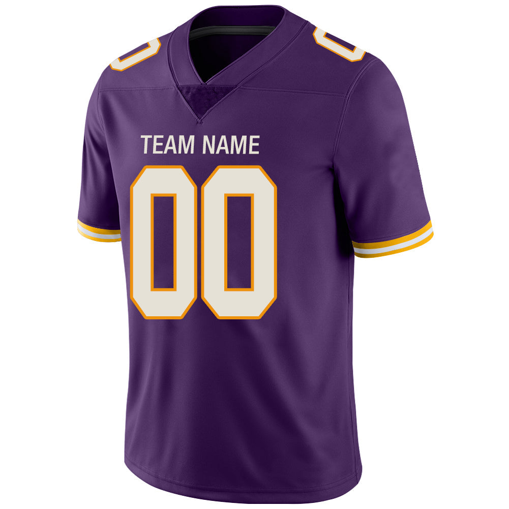 Custom Purple MIN Football Shirt Top