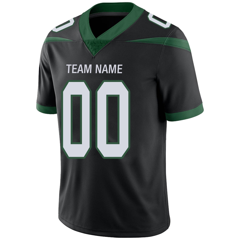 Custom Green NYJ Football Shirt Top