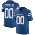 Custom Blue IND Football Shirt Top