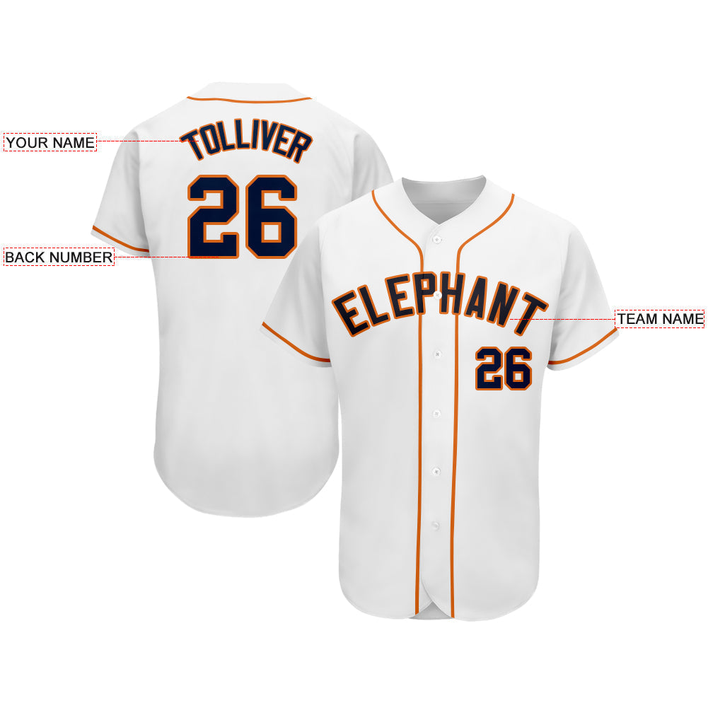 Custom HOU Baseball Shirt Top