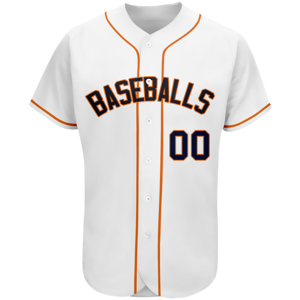 Custom HOU Baseball Shirt Top