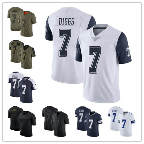 Custom #7 DAL Football Shirt Top