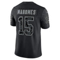 Custom #15 Black KC Football Shirt Top