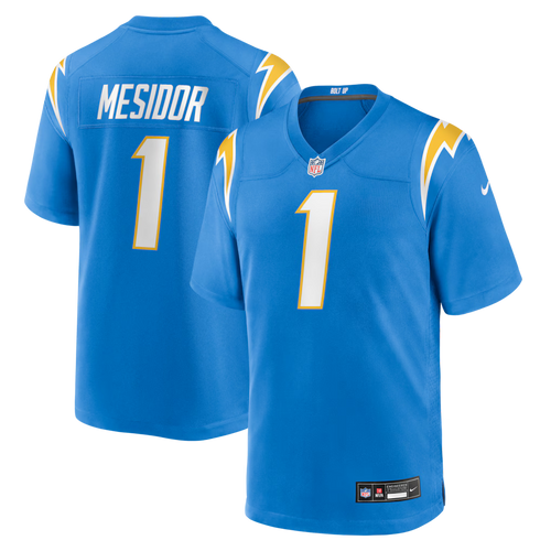 Akheem Mesidor Los Angeles Chargers 2026 NFL Draft First Round Pick No. 22 Jersey - Powder Blue