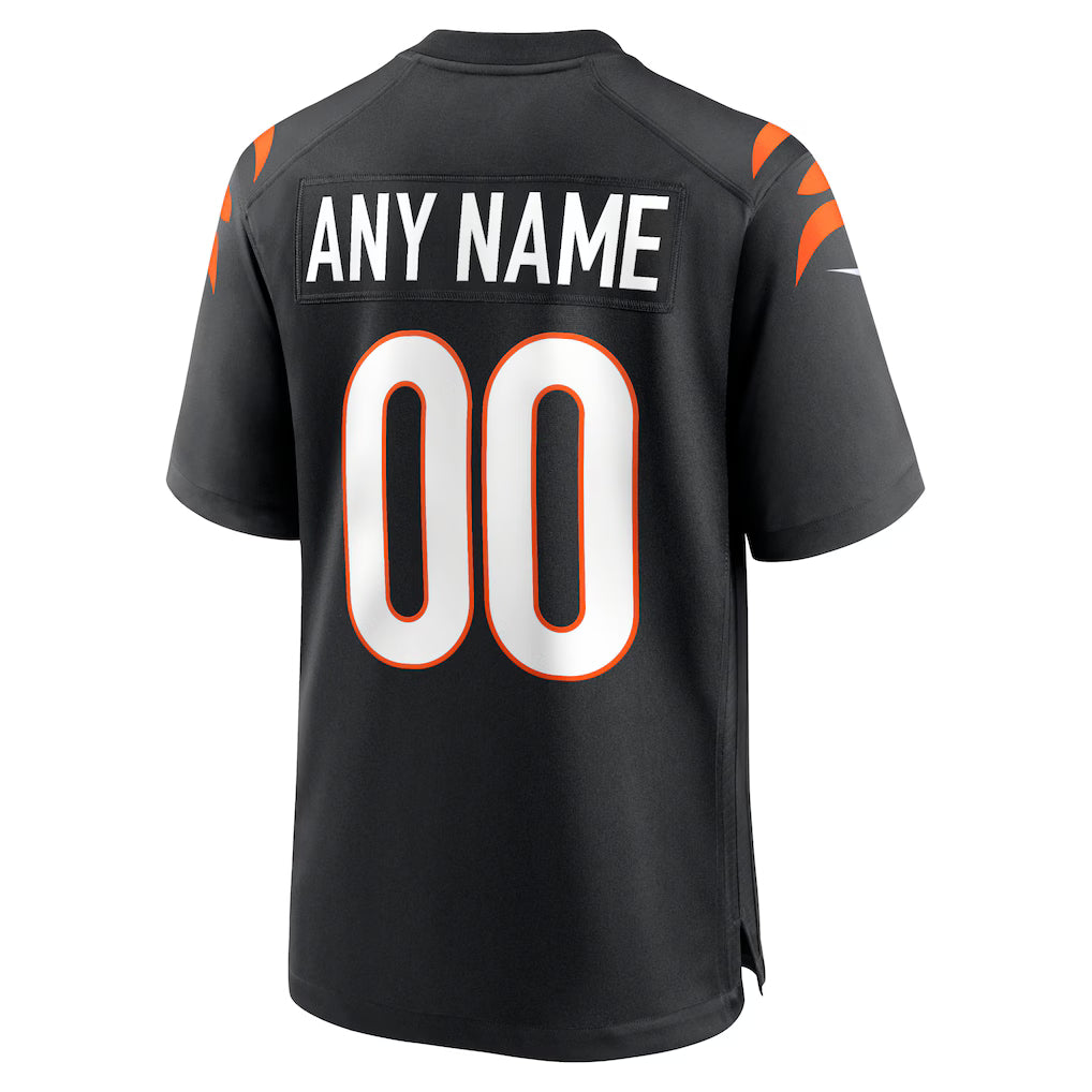 Custom Black CIN Football Shirt Top