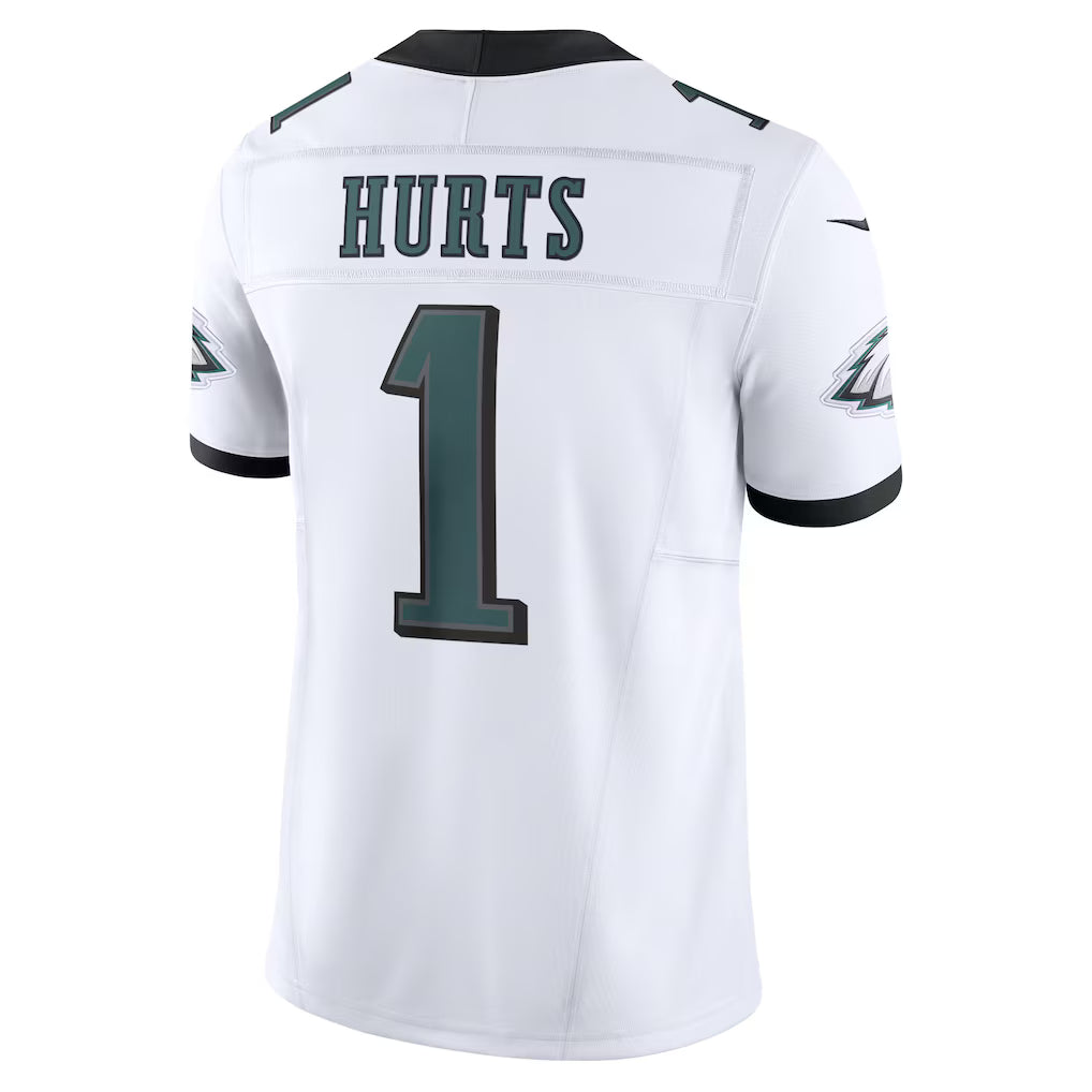Custom #1 White PHI Football Shirt Top