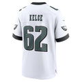 Custom #62 White PHI Football Shirt Top