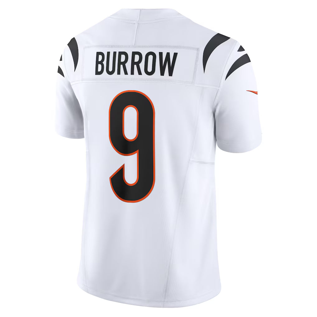 Custom #9 White CIN Football Shirt Top