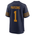 Custom #1 Navy 1923 GB Football Shirt Top