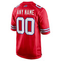Custom Red BUF Football Shirt Top