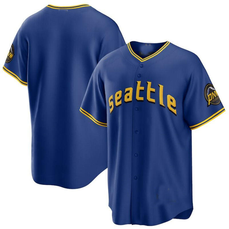 Custom 2023 City Connect SEA Baseball Shirt Top
