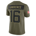 Custom #16 Olive 2025 JAX Football Shirt Top
