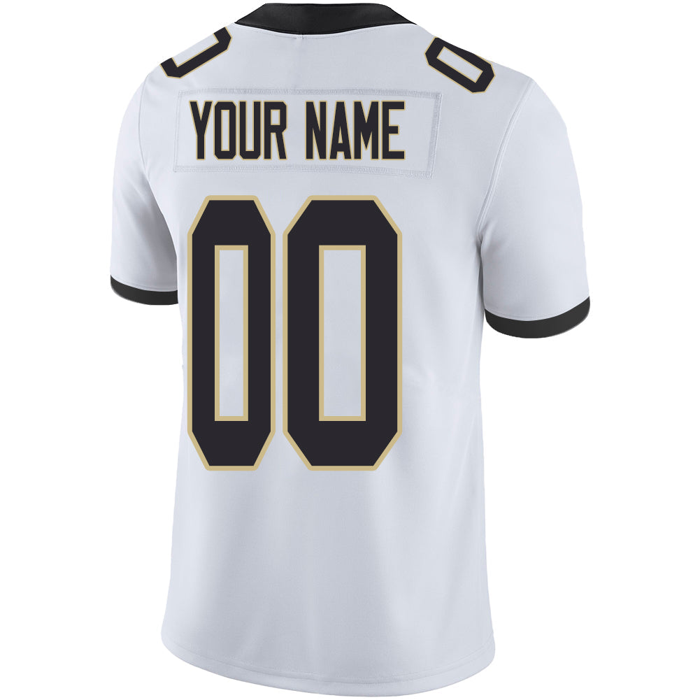 Custom White Football Shirt Top