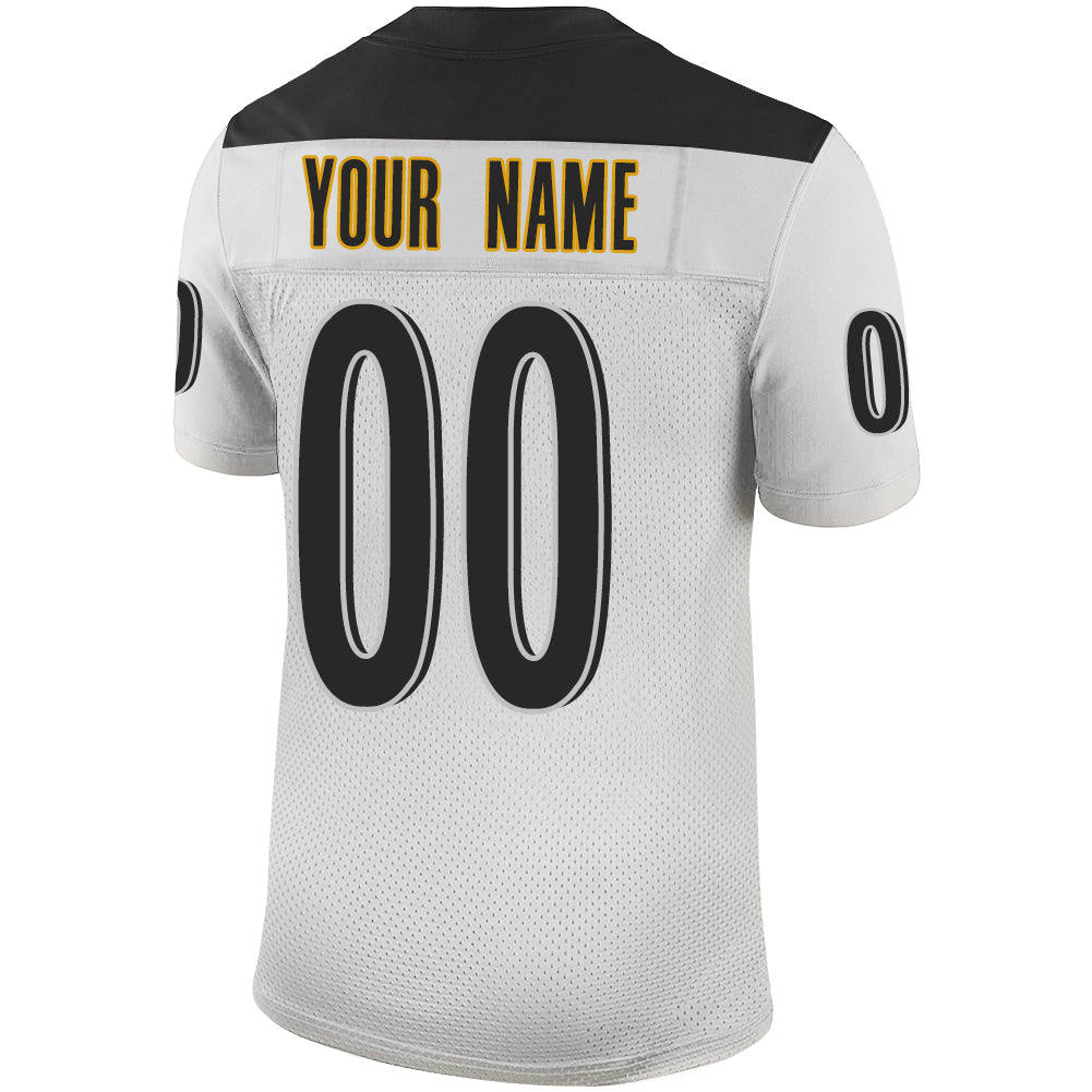 Custom White Football Shirt Top