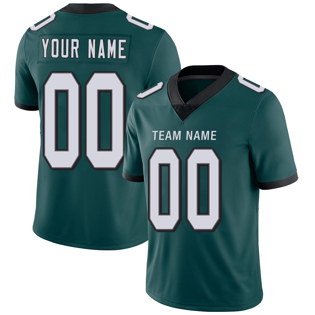 Custom Green PHI Football Shirt Top