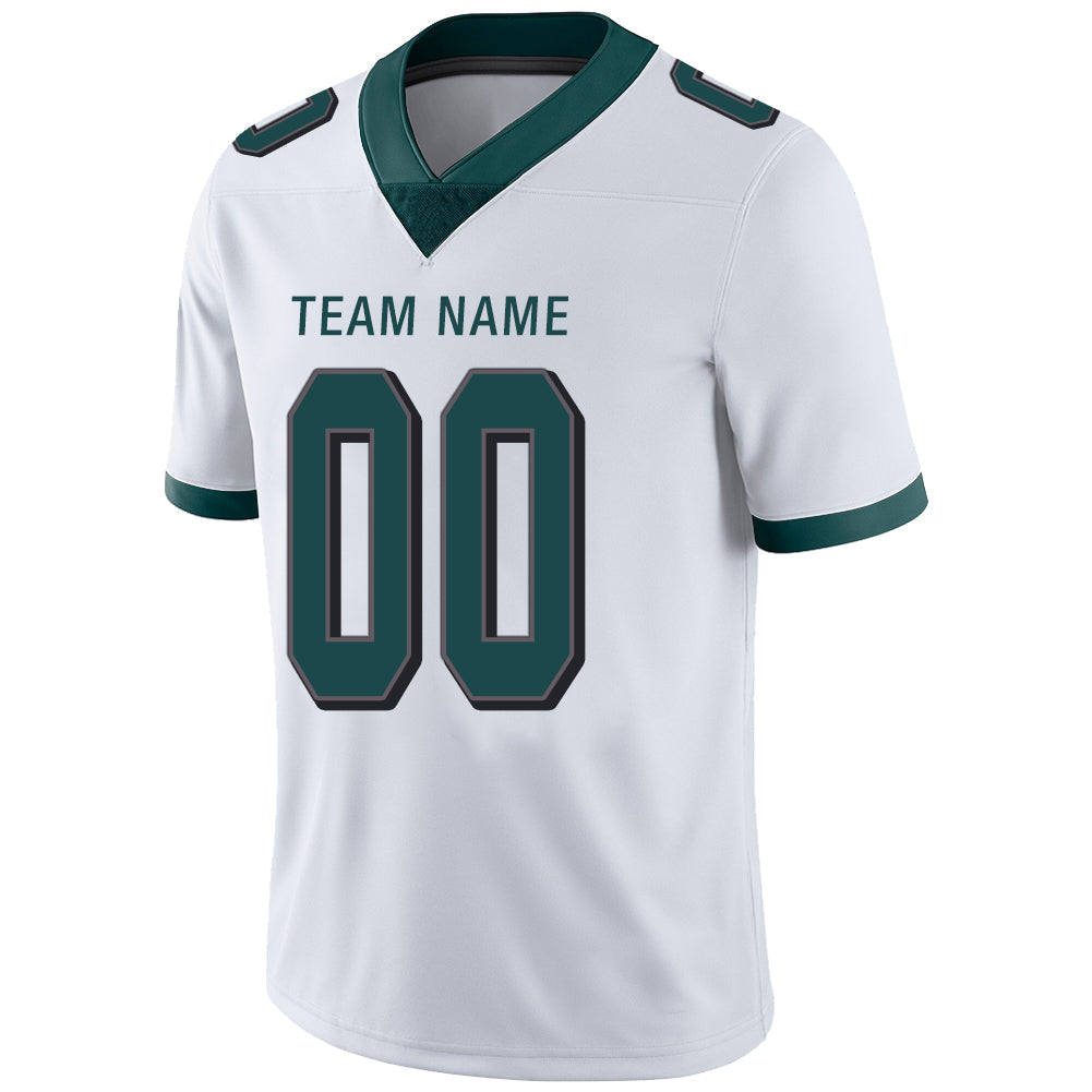 Custom White PHI Football Shirt Top