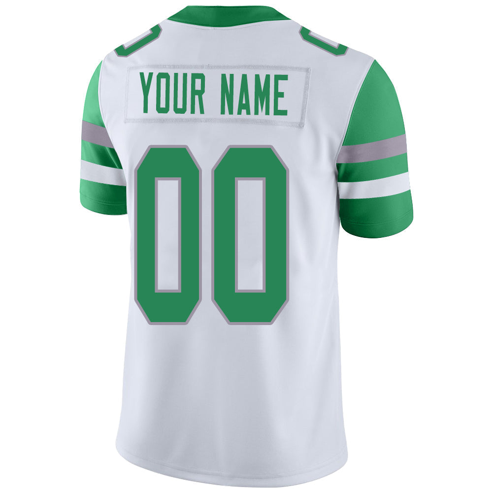 Custom White PHI Football Shirt Top