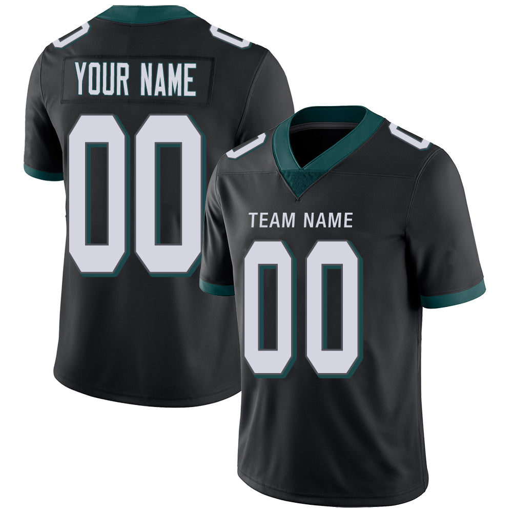 Custom Black PHI Football Shirt Top