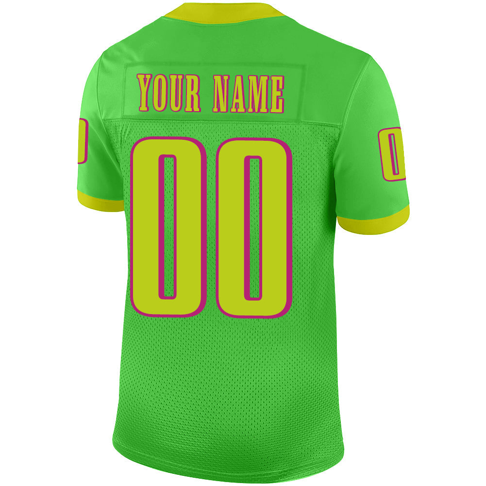 Custom Green PHI Football Shirt Top