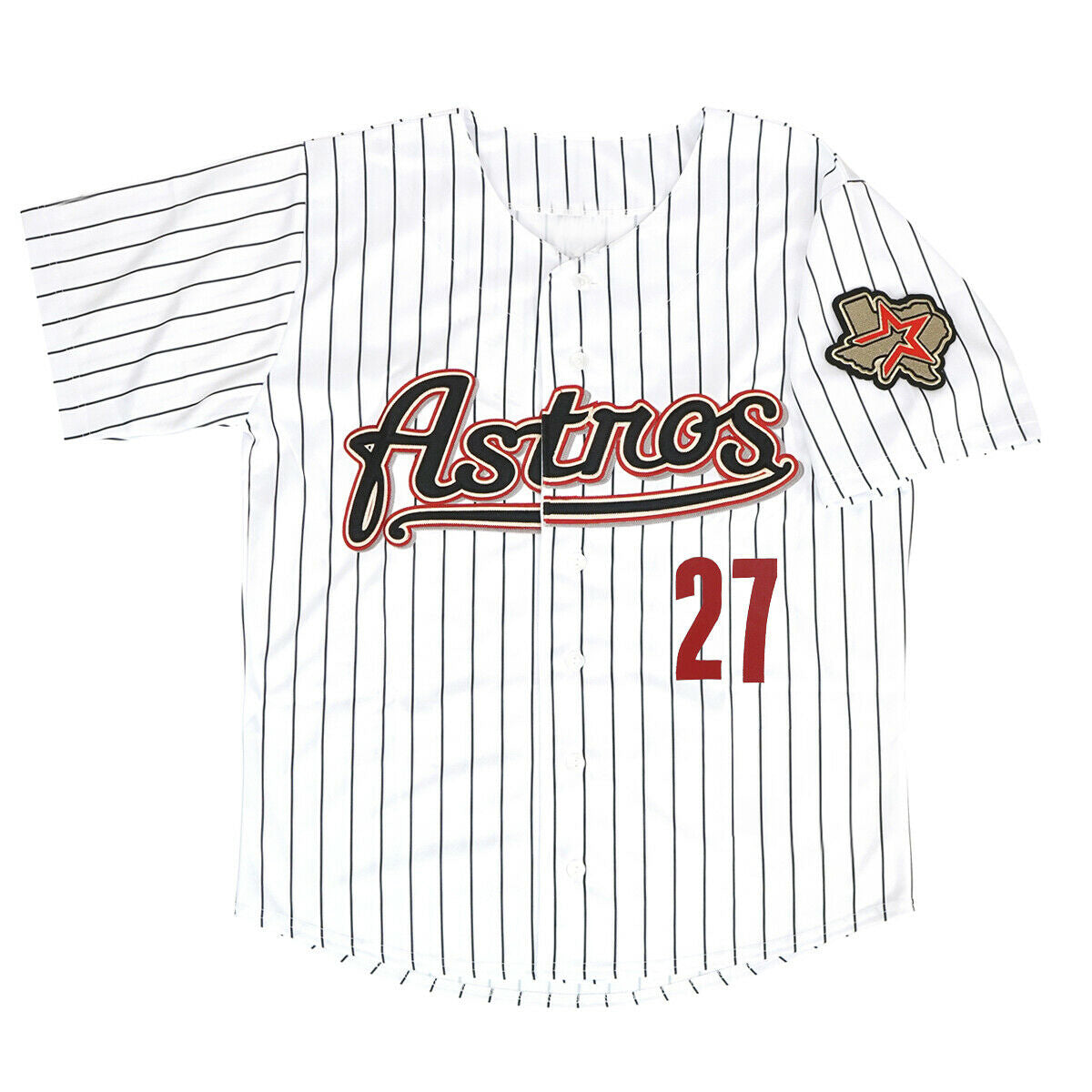 Custom White 2012 HOU Baseball Shirt Top