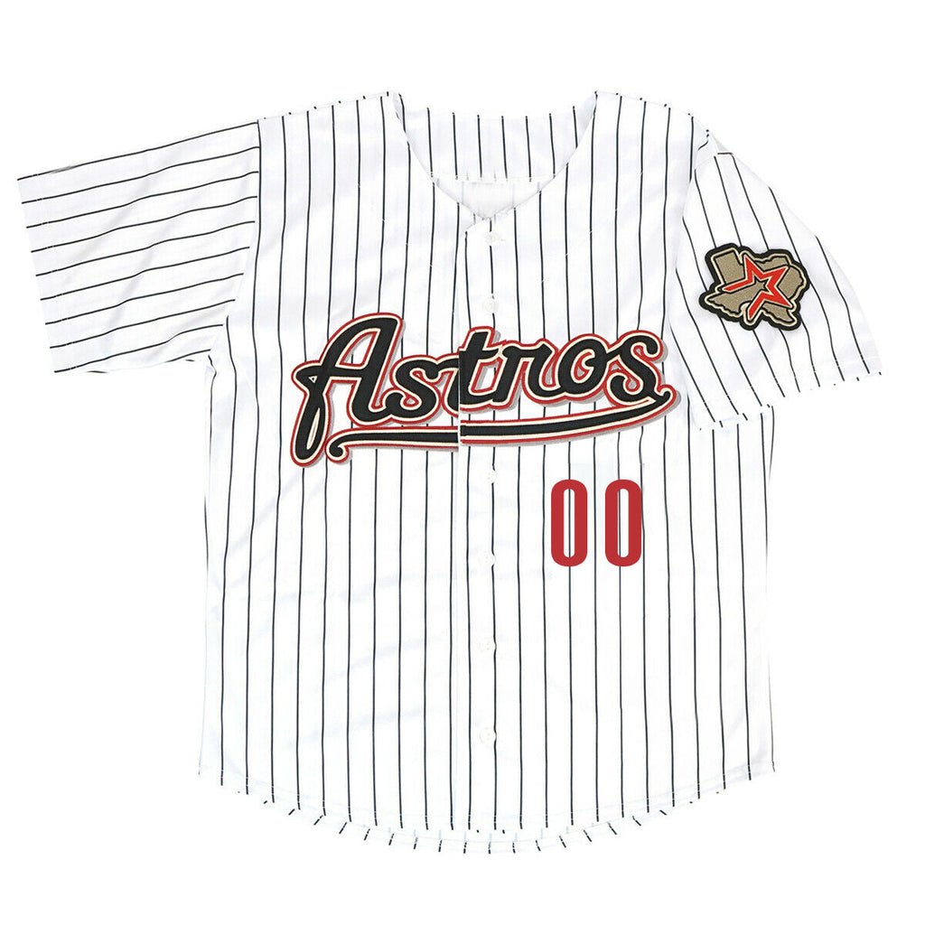 Custom Black 2012 HOU Baseball Shirt Top