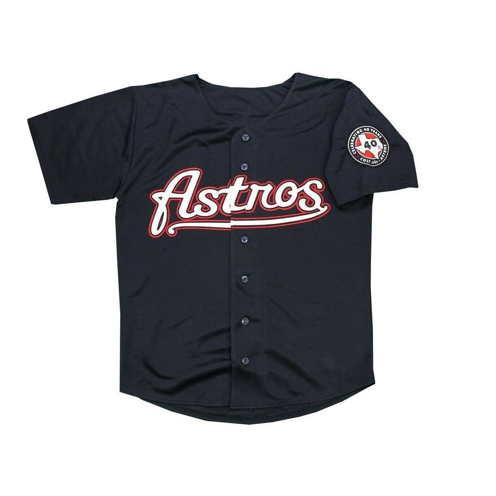 Custom Black 2012 HOU Baseball Shirt Top