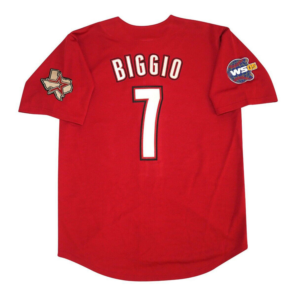 Custom Red 2012 HOU Baseball Shirt Top