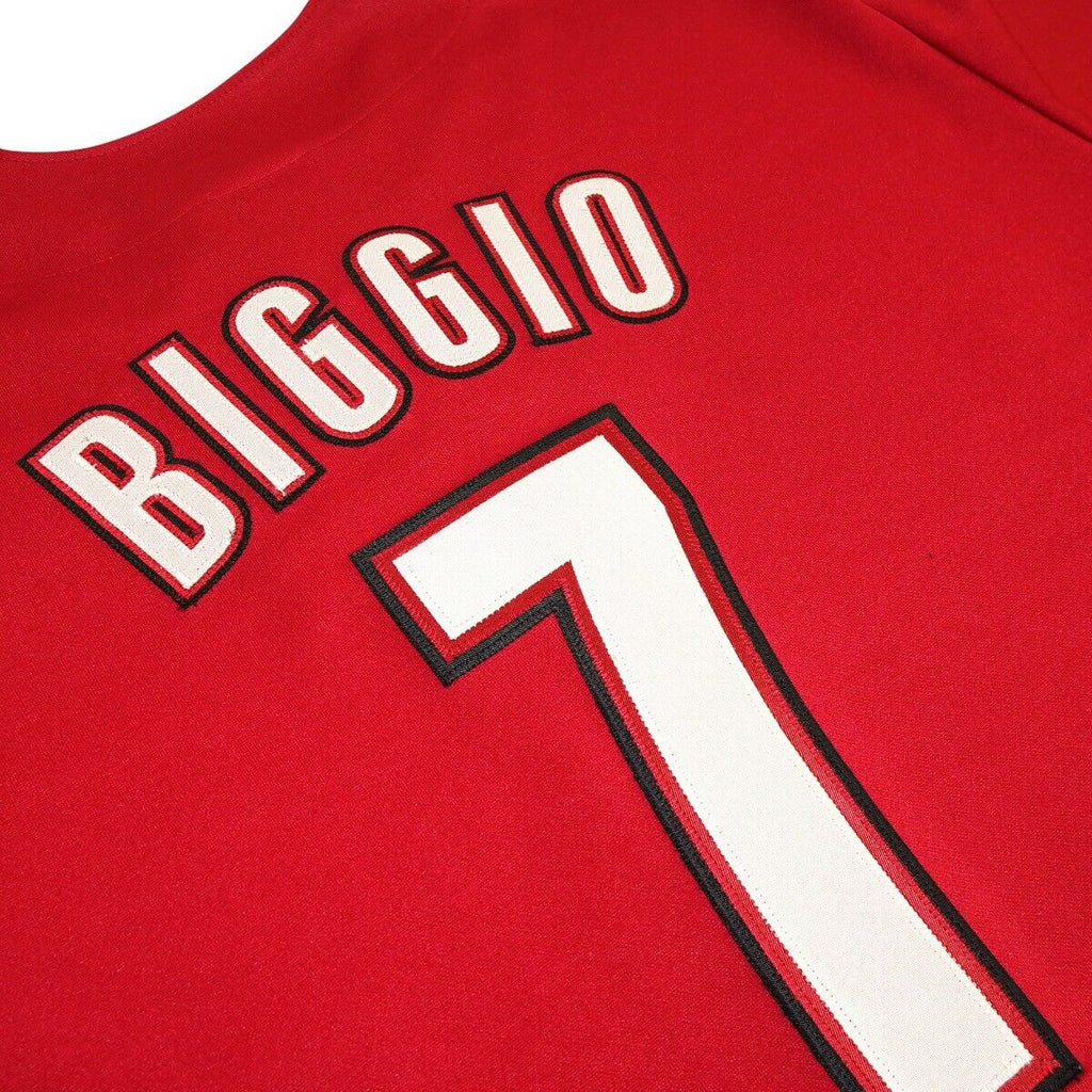 Custom Red 2012 HOU Baseball Shirt Top