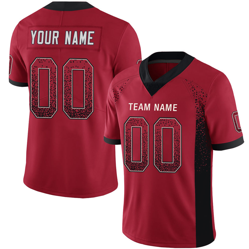 Custom Red SF Football Shirt Top