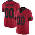 Custom Red SF Football Shirt Top