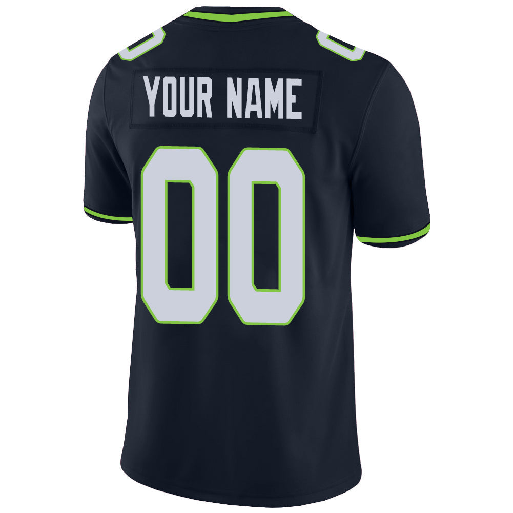 Custom Navy SEA Football Shirt Top