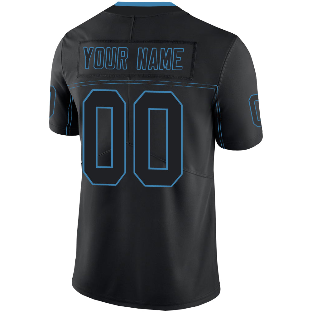 Custom Black TEN Football Shirt Top