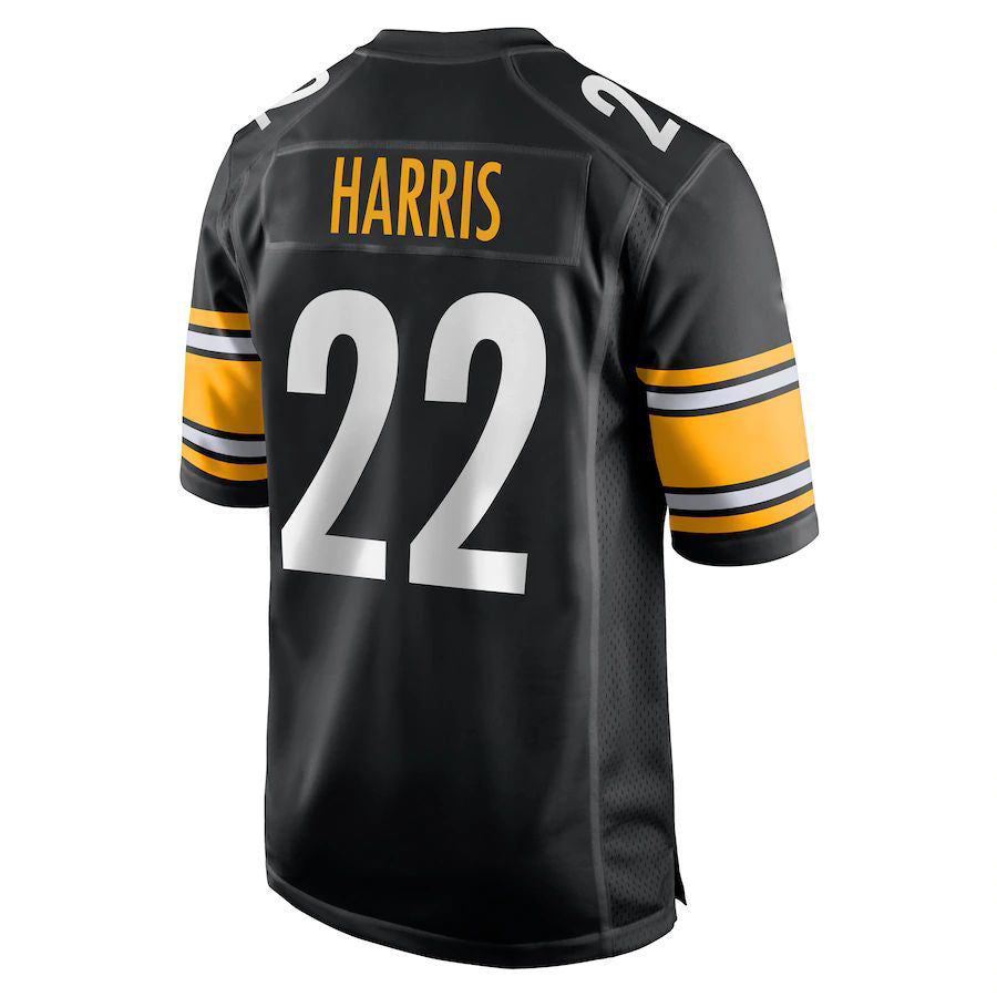 Custom #22 Black PIT Football Shirt Top