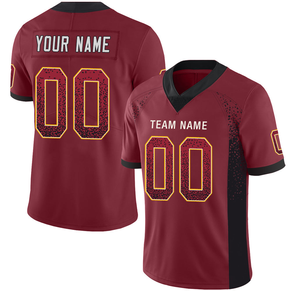 Custom Red Football Shirt Top