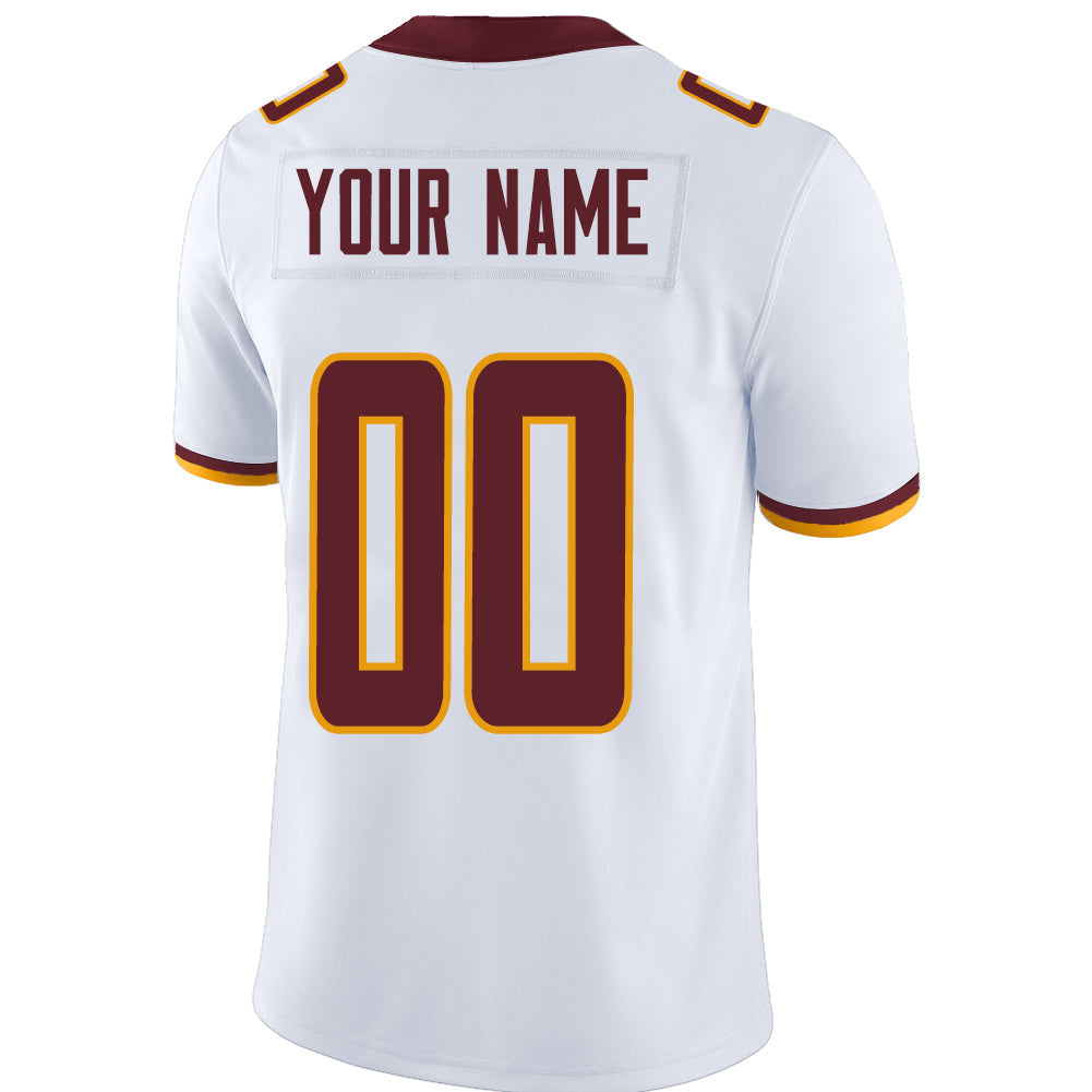 Custom White Football Shirt Top
