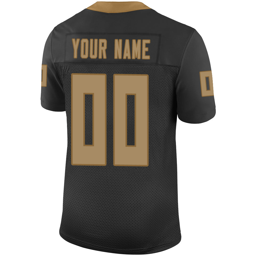 Custom Black Football Shirt Top
