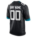Custom Black Throwback JAX Football Shirt Top